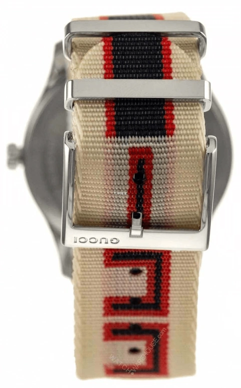 GUCCI,G-Timeless 38mm,38mm,Stainless Steel,Blue,White,Quartz,Sapphire,Round,YA1264071