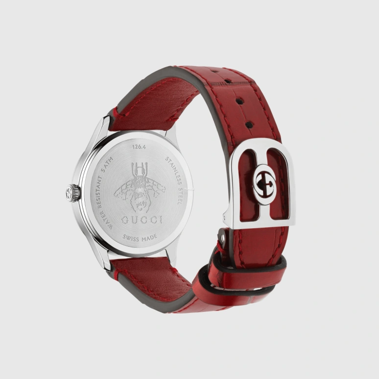 GUCCI,G-Timeless 32mm,32mm,Stainless Steel,Silver,Quartz,Sapphire,Crystal Glass,Round,750488 I18V0 8561