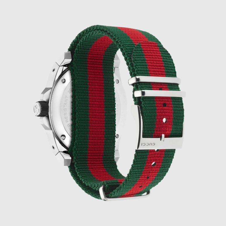 GUCCI,Gucci Dive 45mm,45mm,Stainless Steel,Black,Quartz,Day,Sapphire,561680 I1820 8652