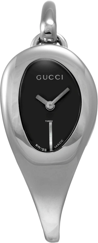 GUCCI,Gucci 20mm,20mm,Stainless Steel,Black,Sapphire,Crystal Glass,YA103502