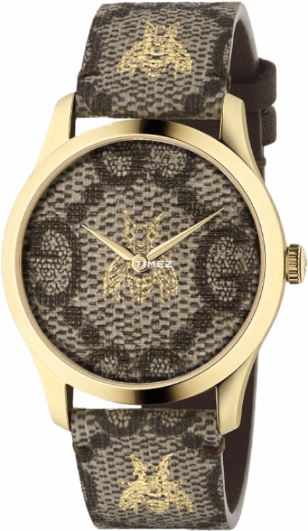 GUCCI,Gucci 38mm,38mm,Stainless Steel,Black,Quartz,YA1264068A