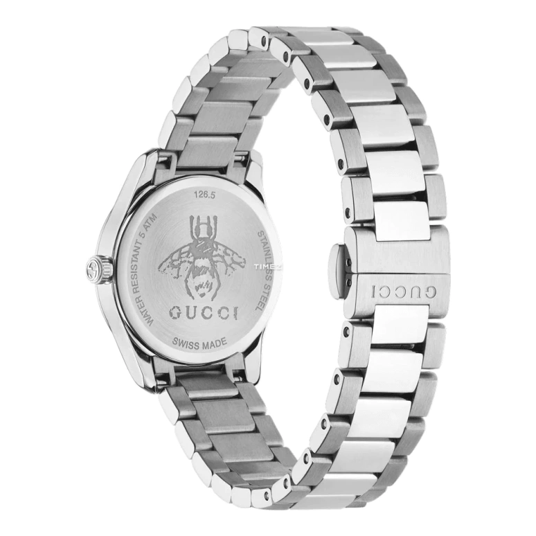 GUCCI,G-Timeless 27mm,27mm,Stainless Steel,Silver,Quartz,Day,Round,561451 I1600 1402