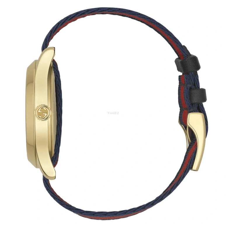 GUCCI,G-Timeless 38mm,38mm,Stainless Steel,Blue,Red,Quartz,Sapphire,Round,YA1264061