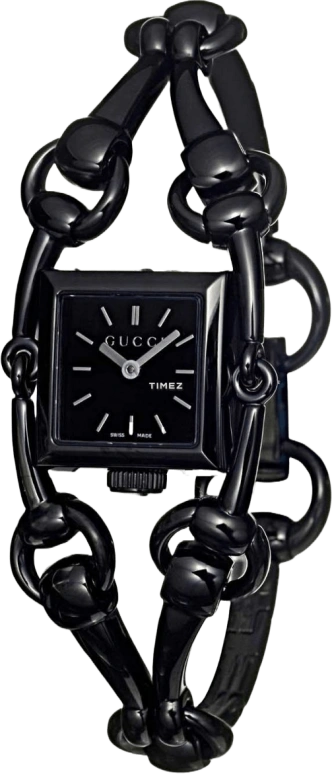 GUCCI,Gucci 20mm,20mm,Stainless Steel,Black,Quartz,Square,YA116515
