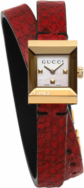 GUCCI,G-Frame 14x18mm,14x18mm,Stainless Steel,White,Quartz,Sapphire,Crystal Glass,Square,YA128524