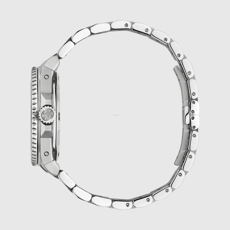 GUCCI,Gucci Dive 40mm,40mm,Stainless Steel,Grey,Automatic,Sapphire,Crystal Glass,Round,750561 ICUA0 8155