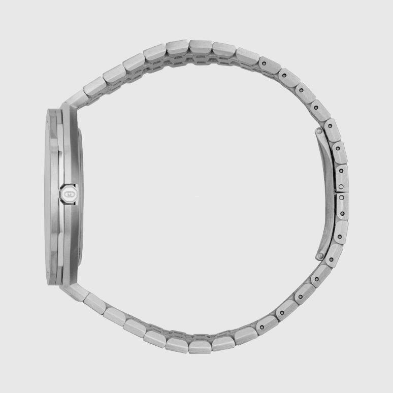 GUCCI,Gucci 25H 40mm,40mm,Stainless Steel,Grey,Automatic,In-house Caliber,Sapphire,Crystal Glass,673127 I1600 1108