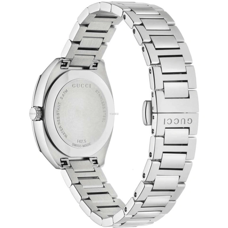 GUCCI,GG2570 29mm,29mm,Stainless Steel,Silver White,Quartz,Day,Sapphire,YA142505