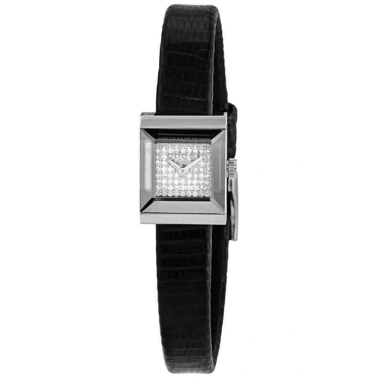 GUCCI,G-Frame 18mm,18mm,Stainless Steel,Silver,Quartz,Sapphire,Square,YA128530