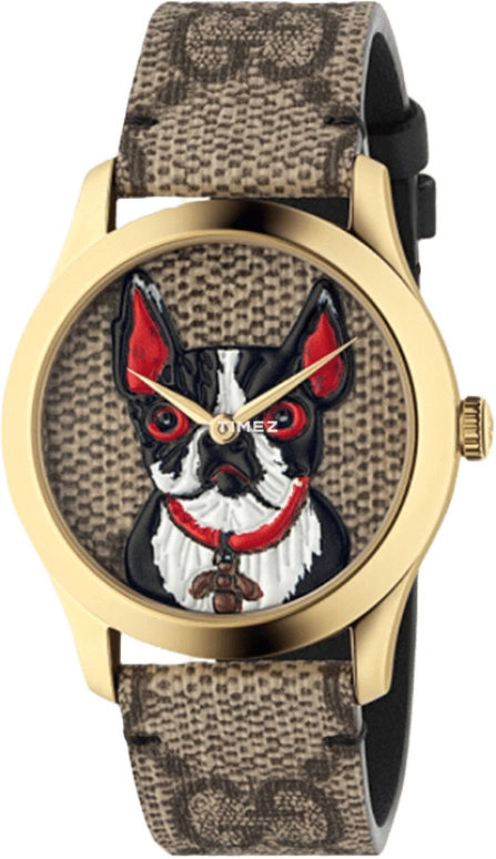 GUCCI,G-Timeless 38mm,38mm,Stainless Steel,Gold,Closed,YA1264056