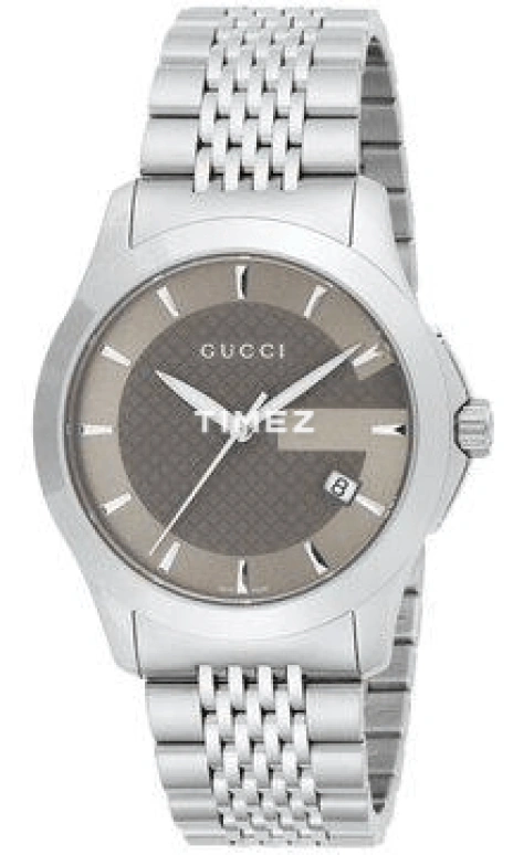 GUCCI,Gucci 27mm,27mm,Stainless Steel,Coffee,Brown,Quartz,Sapphire,Crystal Glass,Round,244594 I1630 8160