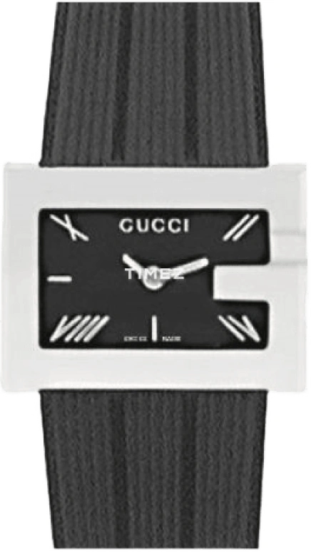 GUCCI,Gucci 31mm,31mm,Stainless Steel,Black,Sapphire,Crystal Glass,YA100504
