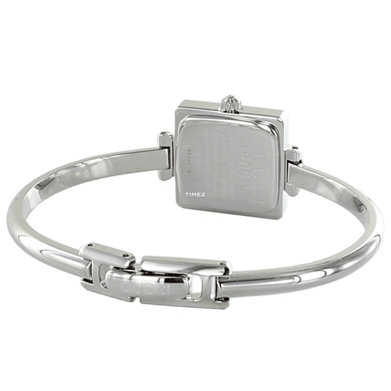 GUCCI,Gucci 20mm,20mm,Stainless Steel,Black,Quartz,Sapphire,Square,YA019517