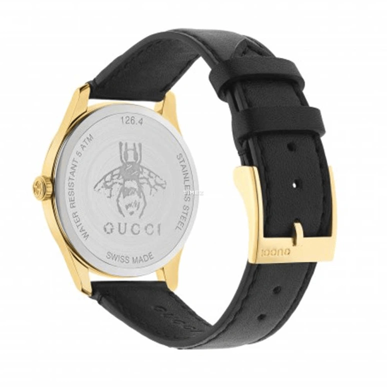 GUCCI,G-Timeless 36mm,36mm,Stainless Steel,White,Quartz,Hardlex,Round,YA1264044