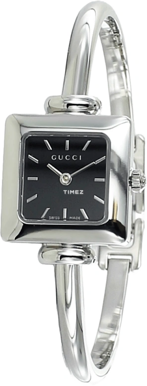 GUCCI,Gucci 20mm,20mm,Stainless Steel,Black,Quartz,Sapphire,Square,YA019517