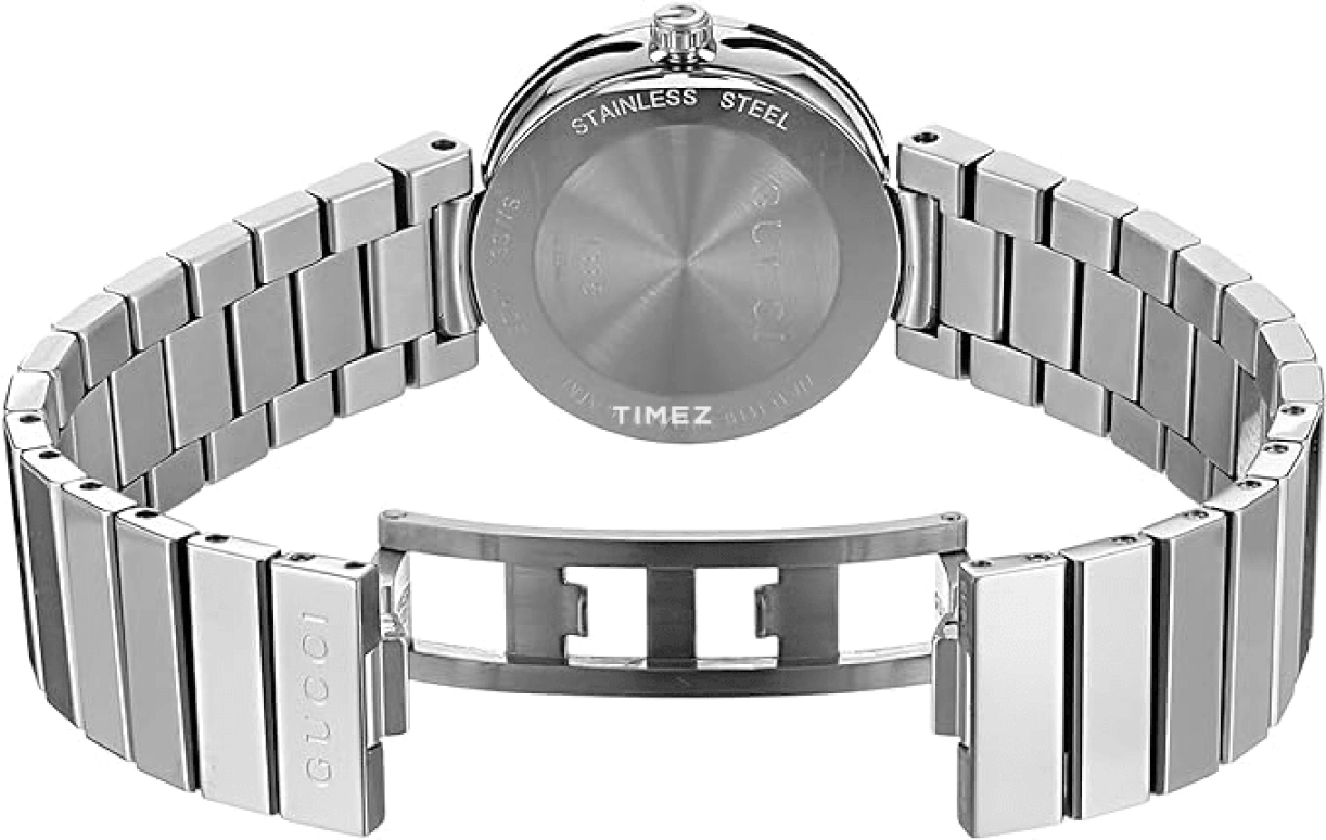 GUCCI,Interlocking 29mm,29mm,Stainless Steel,Grey,Quartz,Sapphire,Round,YA133509