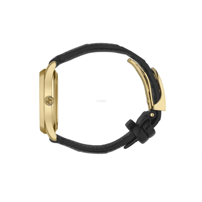 GUCCI,G-Timeless 38mm,38mm,Yellow Gold,Black,Automatic,Sapphire,Crystal Glass,Round,YA1264120