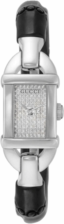 GUCCI,Gucci 16mm,16mm,Stainless Steel,Silver White,Quartz,Sapphire,Crystal Glass,Square,YA068501
