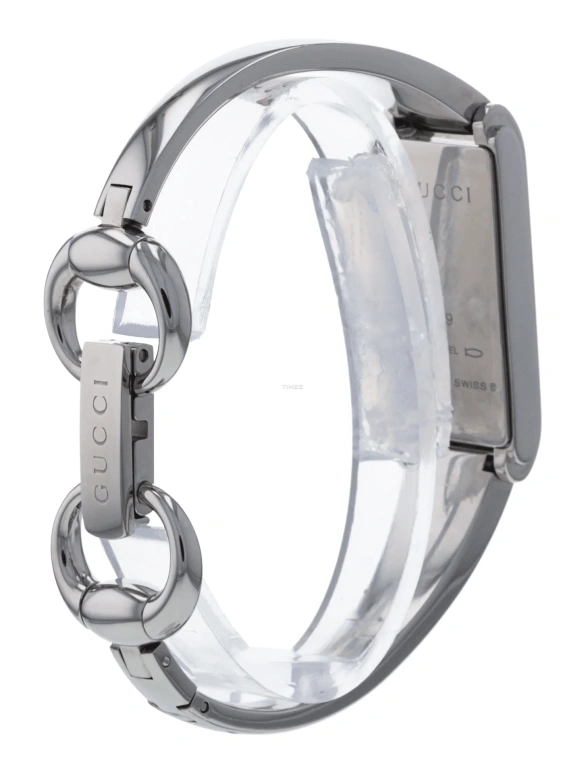 GUCCI,Gucci 22mm,22mm,Stainless Steel,Black,Quartz,Sapphire,Rectangular,YA109515