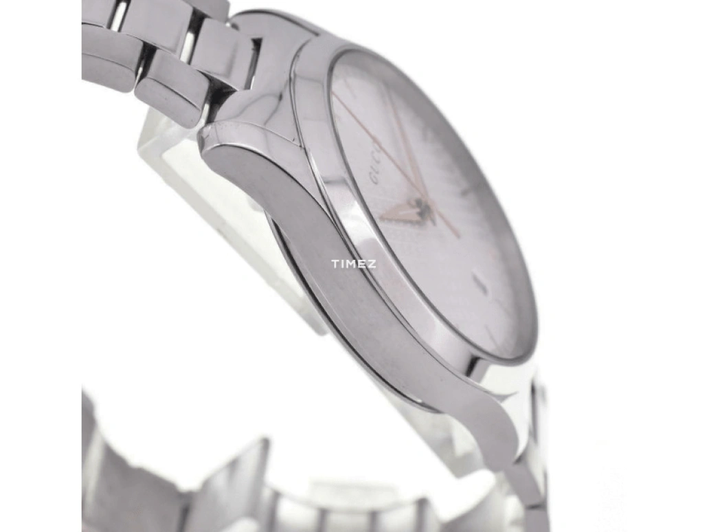 GUCCI,Gucci 39mm,39mm,Stainless Steel,Silver,Quartz,Day,Sapphire,YA1264052