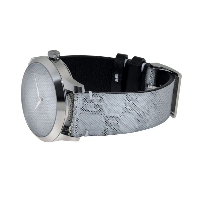 GUCCI,G-Timeless 38mm,38mm,Stainless Steel,Grey,Quartz,Sapphire,Crystal Glass,Round,508788,508788-IAWA0-8504