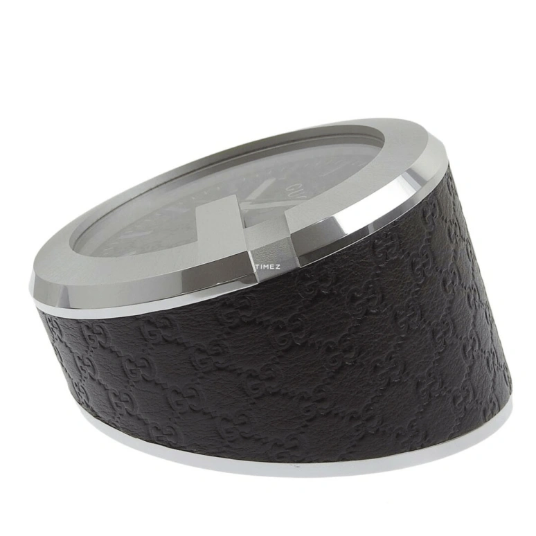 GUCCI,Gucci 100mm,100mm,Stainless Steel,Coffee,Brown,Quartz,Hardlex,Round,YC210007