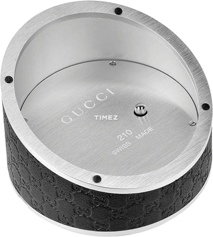 GUCCI,Gucci 100mm,100mm,Stainless Steel,Black,Quartz,Sapphire,Round,YC210008