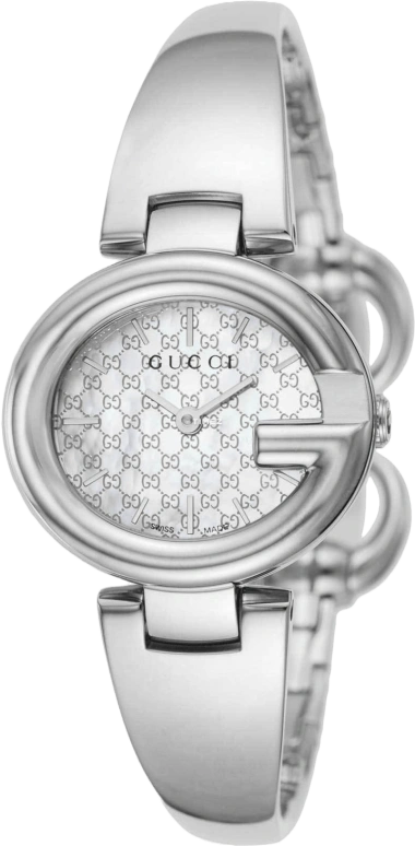 GUCCI,Gucci 24x26.50mm,24x26.50mm,Stainless Steel,White,Quartz,Sapphire,Oval,YA134511