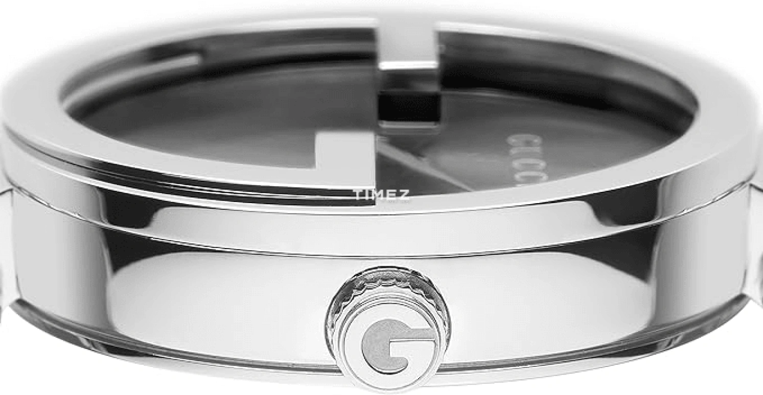 GUCCI,Interlocking 32mm,32mm,Stainless Steel,Black,Quartz,Sapphire,Crystal Glass,Round,YA133511