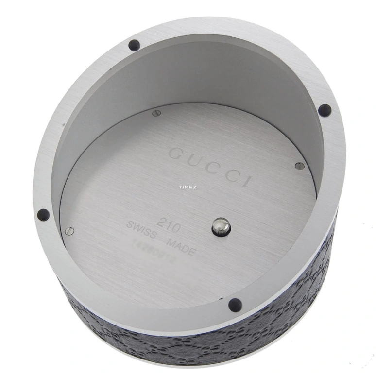 GUCCI,Gucci 100mm,100mm,Stainless Steel,Coffee,Brown,Quartz,Hardlex,Round,YC210007