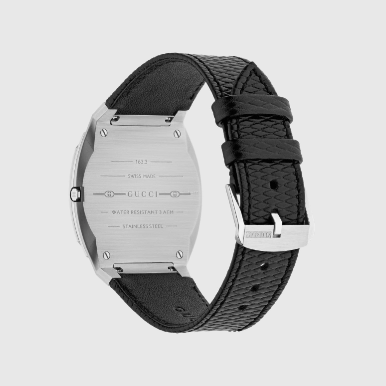 GUCCI,Gucci 25H 38mm,38mm,Stainless Steel,Silver,Quartz,Sapphire,Crystal Glass,Other,753205 I18G0 8489