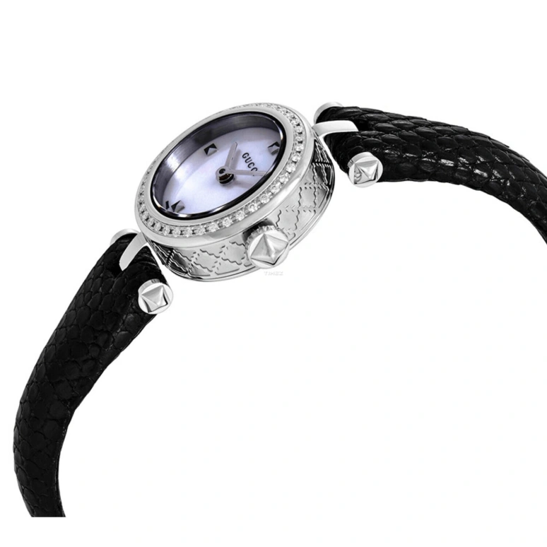 GUCCI,Diamantissima 22mm,22mm,Stainless Steel,White,Quartz,Sapphire,Round,YA141511