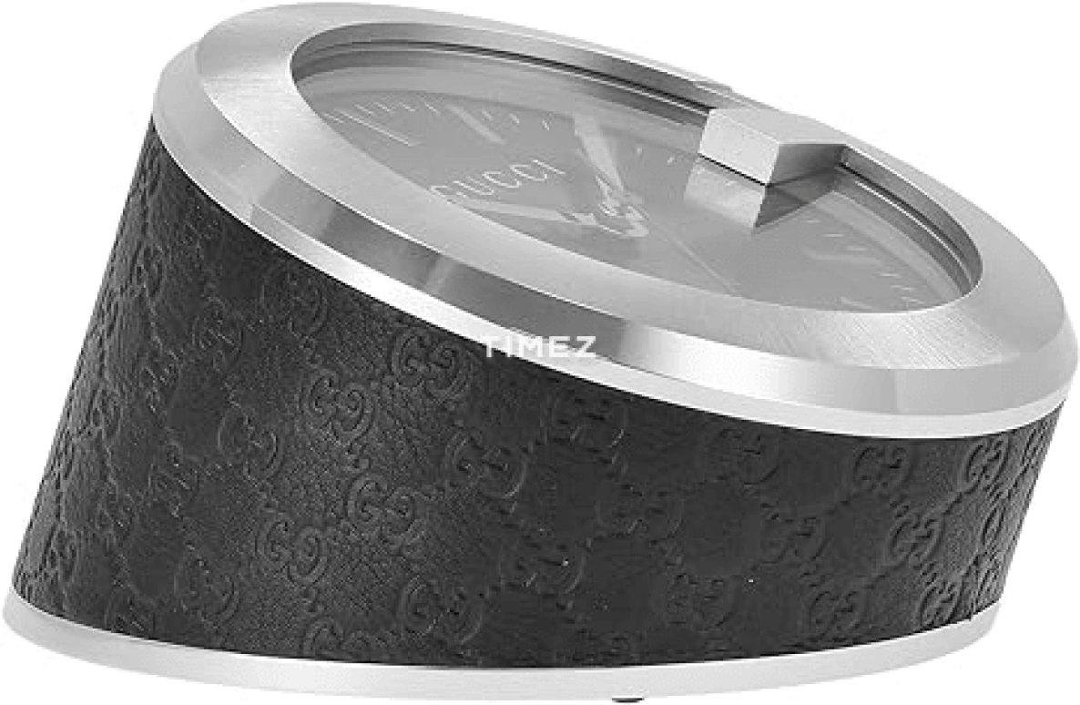 GUCCI,Gucci 100mm,100mm,Stainless Steel,Black,Quartz,Sapphire,Round,YC210008