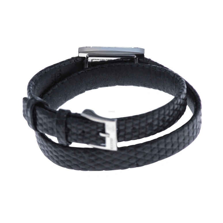 GUCCI,G-Frame 14x25mm,14x25mm,Stainless Steel,Black,Automatic,Rectangular,Silver,YA147505