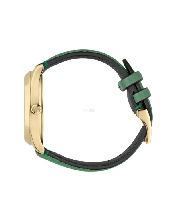 GUCCI,G-Timeless 38mm,38mm,Stainless Steel,Green,Quartz,Sapphire,Crystal Glass,Round,YA1264099