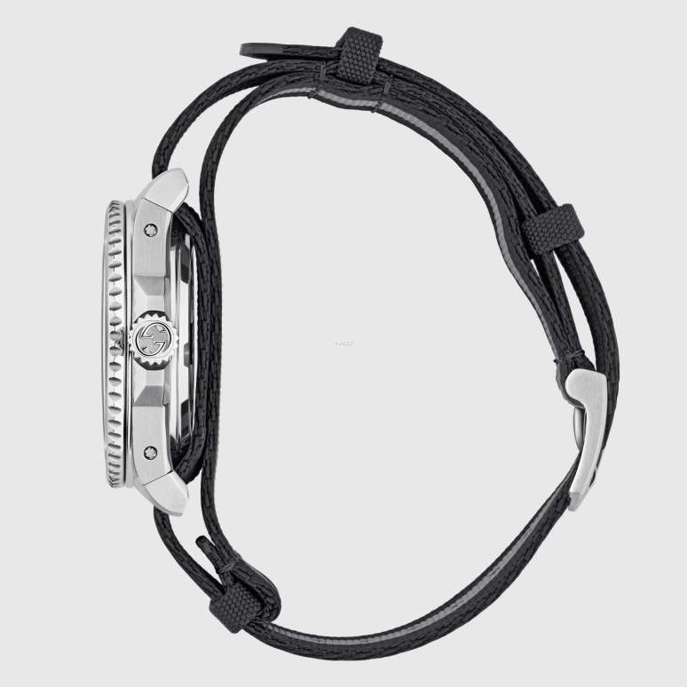 GUCCI,Gucci Dive 40mm,40mm,Stainless Steel,Ceramic,Black,Automatic,Sapphire,Crystal Glass,Round,830413 IEZA0 8489