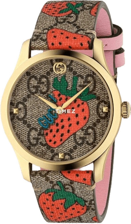 GUCCI,G-Timeless ,Yellow Gold,Sapphire,Crystal Glass,YA1264133
