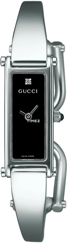 GUCCI,Gucci ,Stainless Steel,Black,Quartz,YA015555