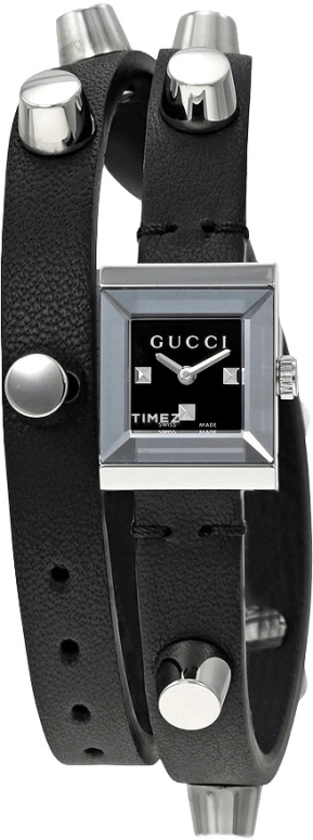 GUCCI,G-Frame 14x18mm,14x18mm,Stainless Steel,Black,Silver,White,Sapphire,Crystal Glass,Closed,YA128520