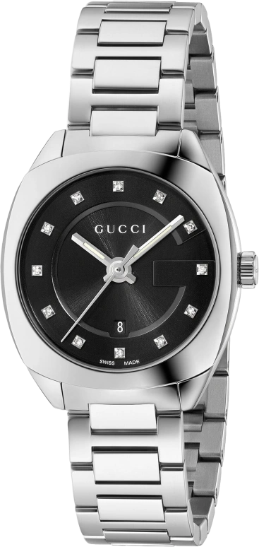 GUCCI,GG2570 29mm,29mm,Stainless Steel,Silver White,Quartz,Sapphire,Round,446093 I1600 1402