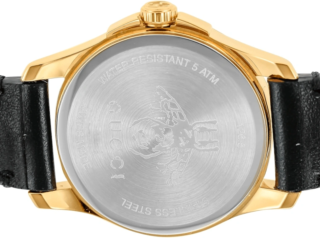 GUCCI,Gucci 27mm,27mm,Stainless Steel,Red,Quartz,Sapphire,Round,YA126556