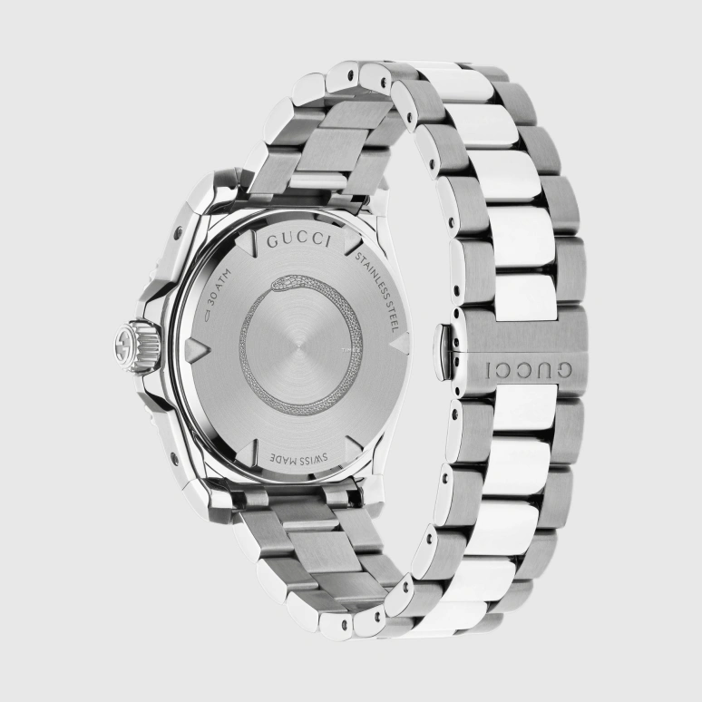 GUCCI,Gucci Dive 40mm,40mm,Stainless Steel,Orange,Automatic,Sapphire,Crystal Glass,Round,750551 I1600 8125