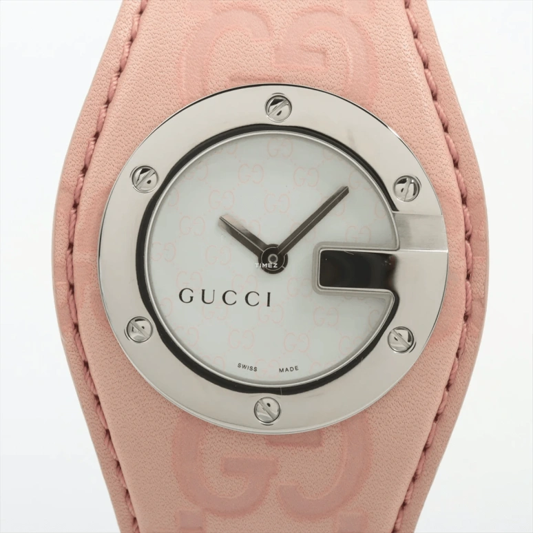 GUCCI,Gucci 31mm,31mm,Stainless Steel,White,Quartz,Sapphire,Round,YA104537