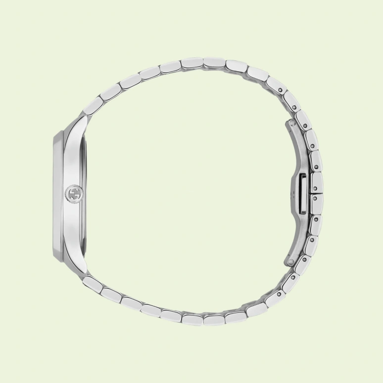 GUCCI,G-Timeless 32mm,32mm,Stainless Steel,Silver,Quartz,Sapphire,Round,704389 I1600 1108