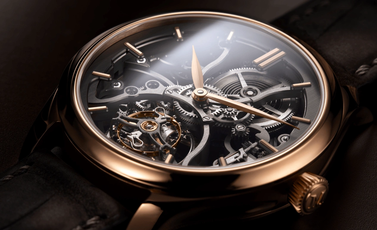 H. Moser & Cie,Endeavour 40mm,40mm,Red Gold,Grey,Automatic,Tourbillon,72hours,1814,1814-0400