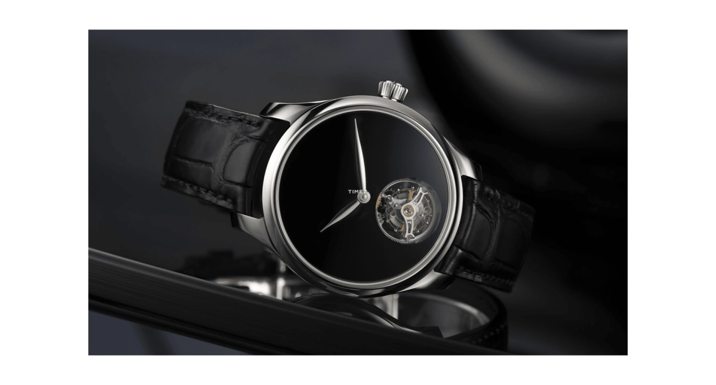 H. Moser & Cie,Endeavour 40mm,40mm,Stainless Steel,Black,Automatic,Tourbillon,72hours,1805,1805-1200