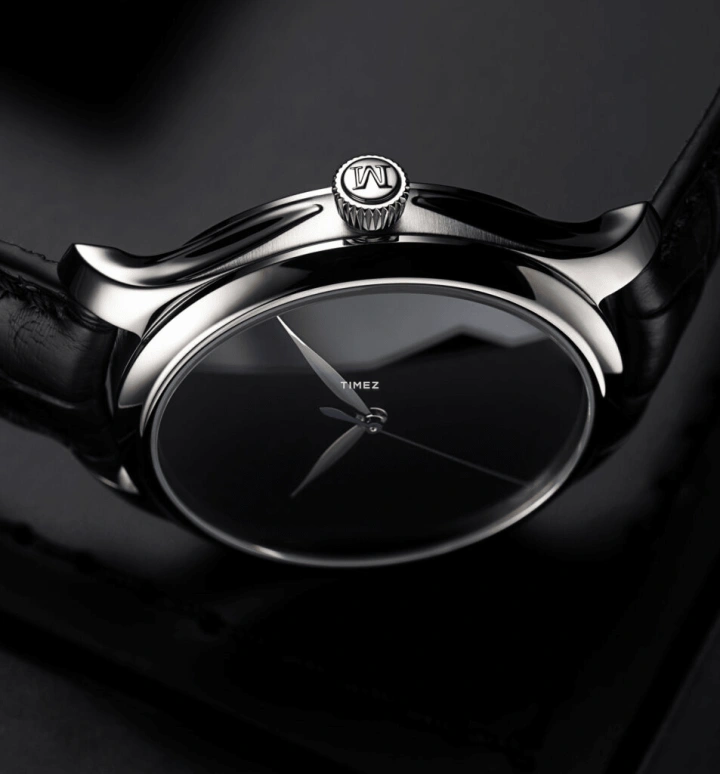 H. Moser & Cie,Endeavour 40mm,40mm,Stainless Steel,Black,Automatic,72hours,In-house Caliber,1200,1200-1239