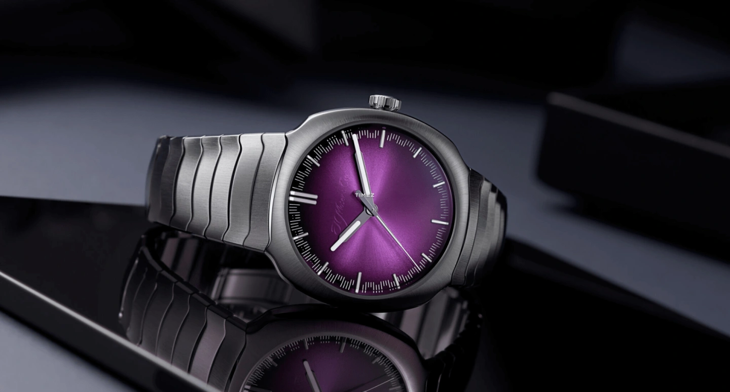H. Moser & Cie,Streamliner 40mm,40mm,Stainless Steel,Purple,Automatic,72hours,In-house Caliber,6201,6201-1201