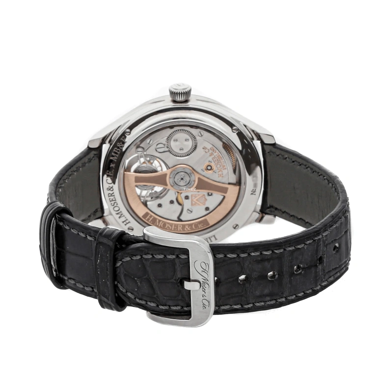 H. Moser & Cie,Endeavour 42mm,42mm,Stainless Steel,Blue,Automatic,Tourbillon,72hours,1810,1810-1200