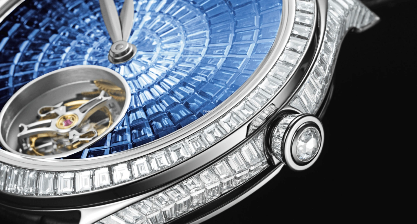 H. Moser & Cie,Endeavour 43.30mm,43.30mm,White Gold,Blue,Automatic,Tourbillon,Round,1804,1804-0204